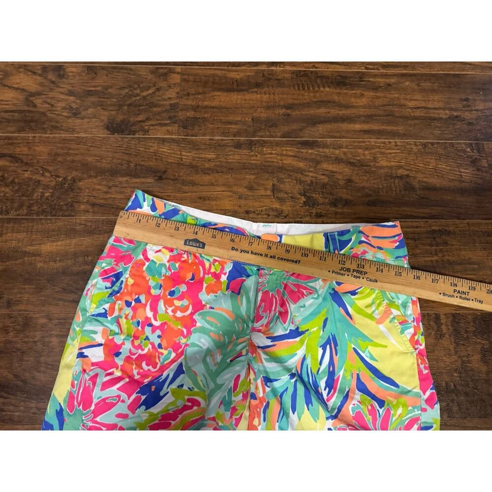 Lilly Pulitzer Shorts Women’s Chipper Shorts Casa Banana Sz:2 - Picture 4 of 7